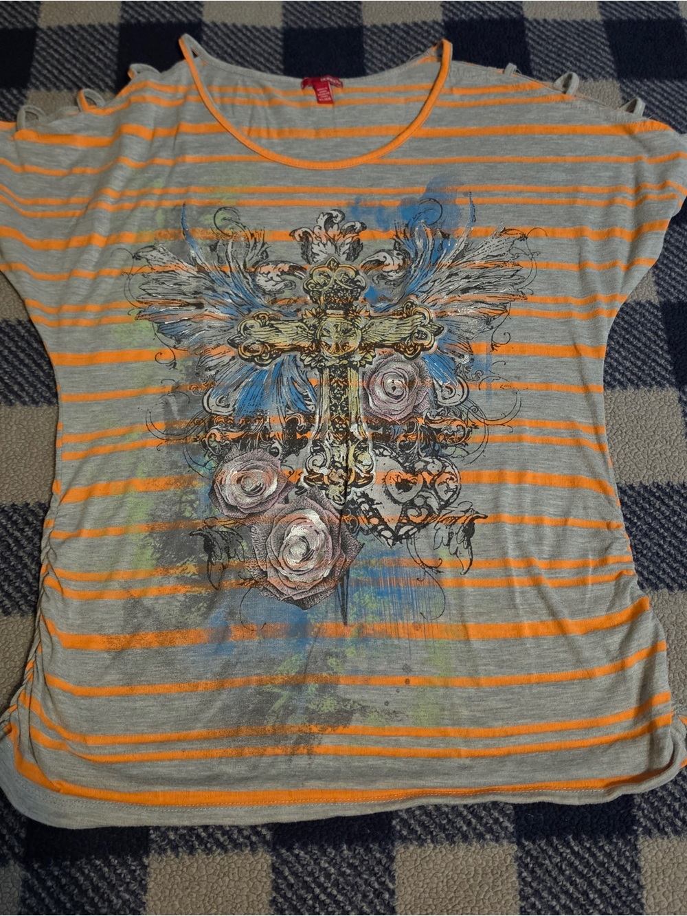 Y2k scene mcbling style top by bongo